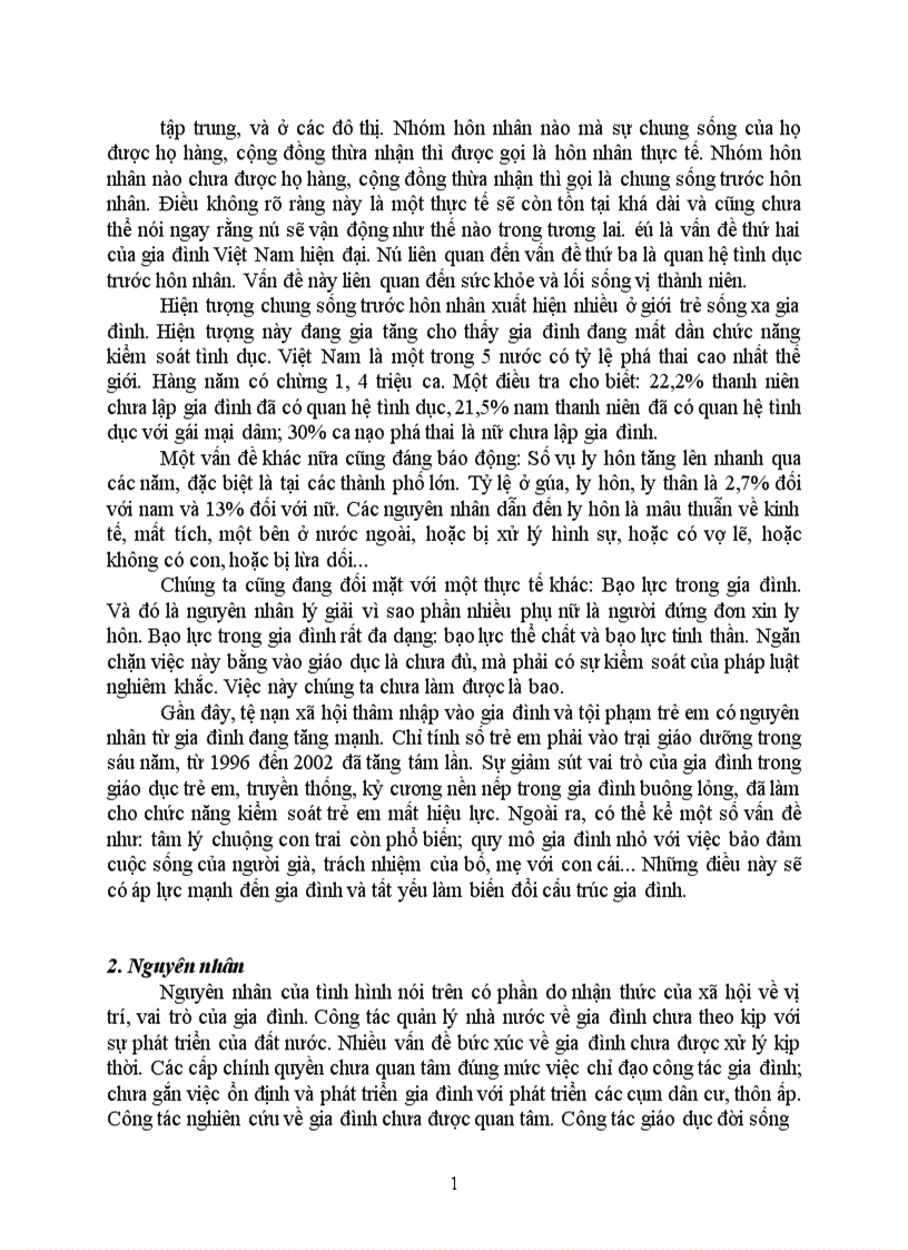 image for page Thực trạng và giải pháp xây dựng gia đình Việt Nam hiện nay