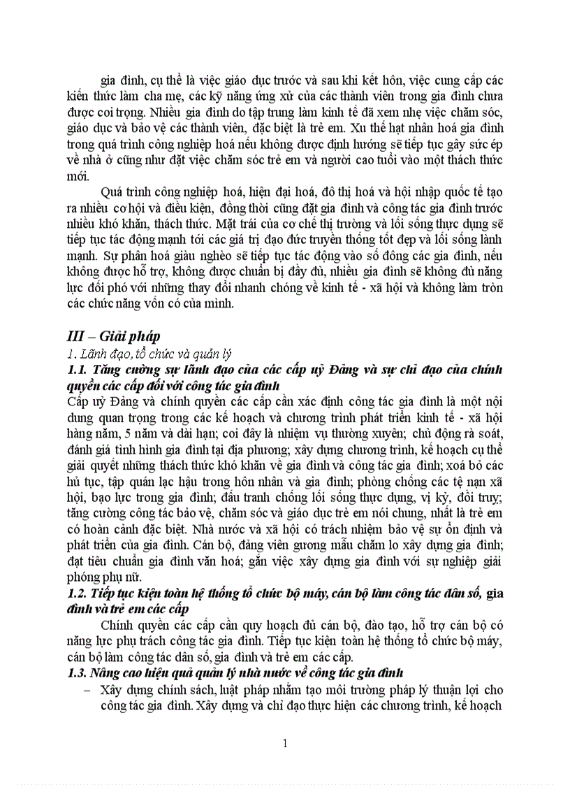 image for page Thực trạng và giải pháp xây dựng gia đình Việt Nam hiện nay