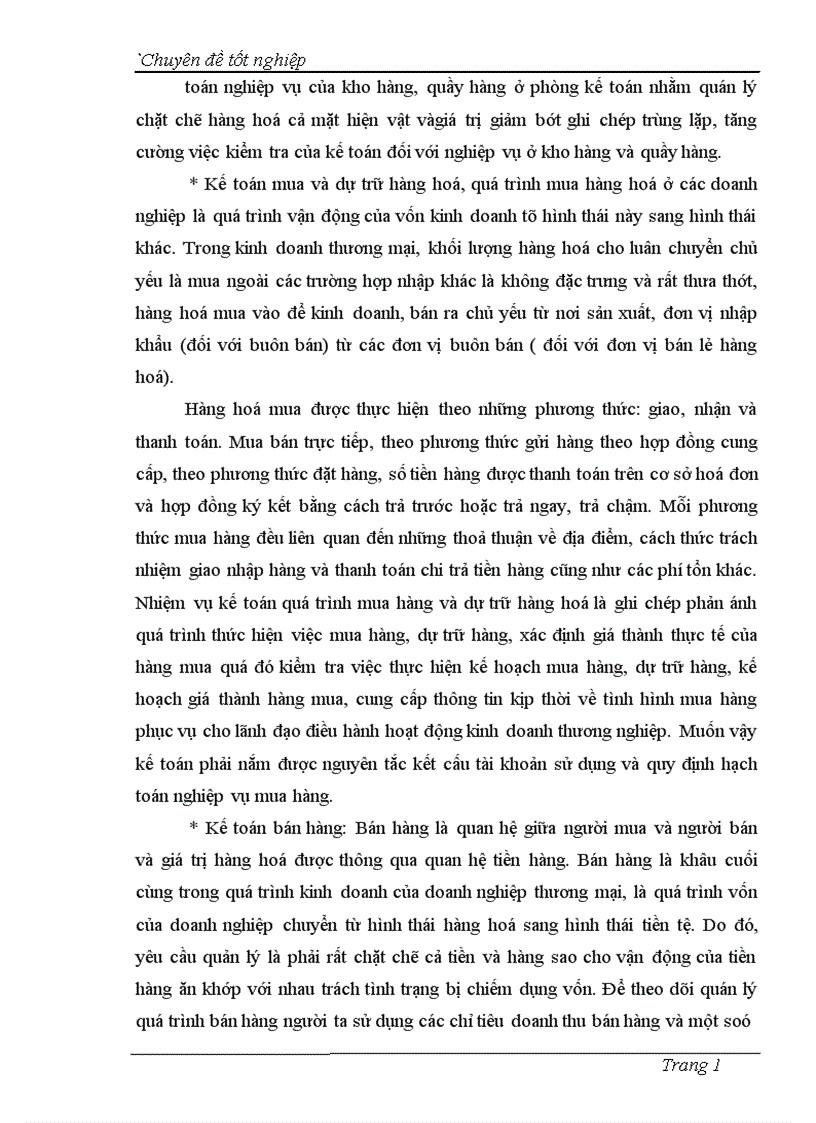 image for page Hoàn thiên kế toán lưu chuyền hàng hoá và xác định kết quả tiêu thụ tại công ty cổ phần công nghiệp Tự Cường 1