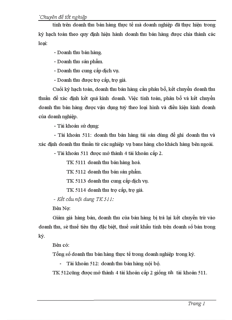 image for page Hoàn thiên kế toán lưu chuyền hàng hoá và xác định kết quả tiêu thụ tại công ty cổ phần công nghiệp Tự Cường 1