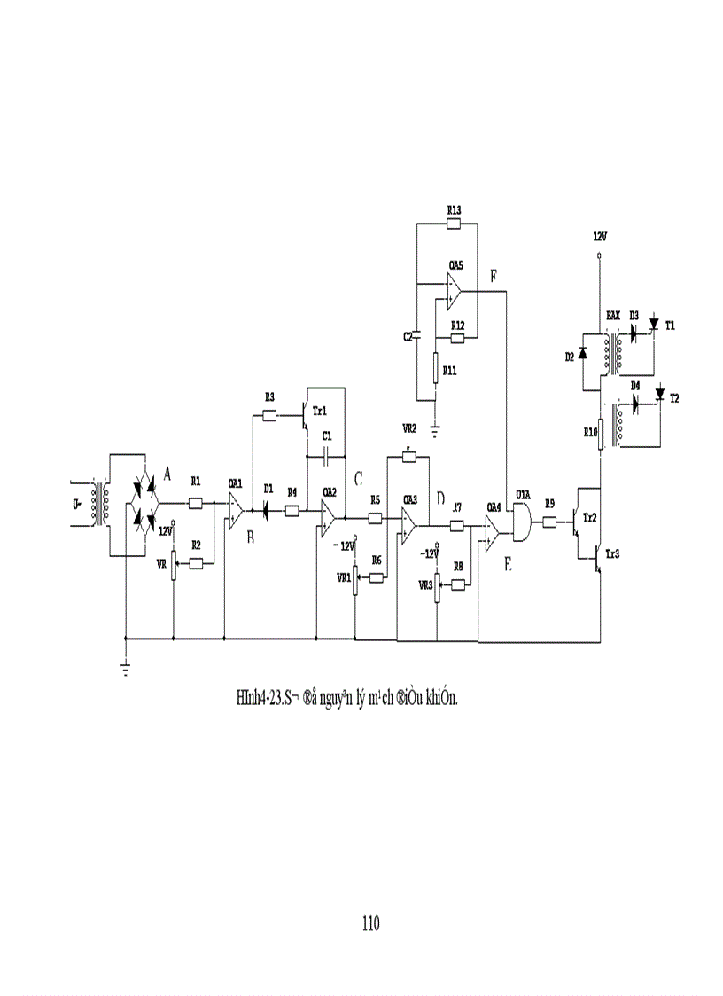 image for page Lựa chọn sơ đồ và tính toán các phần tử của sơ đồ