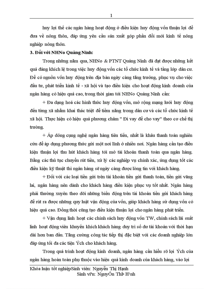 image for page Giải pháp cải tiến mở và sử dụng tài khoản tiền gửi nhằm tăng cường huy động vốn tại Ngân hàng Nông nghiệp và Phát triển Nông thôn Quảng Ninh 1