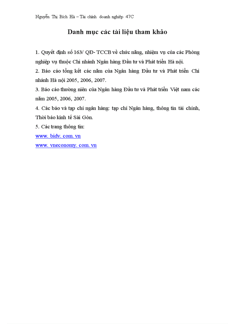 image for page Kết quả kinh doanh trong những năm gần đây của Chi nhánh BIDV Hà nội 1