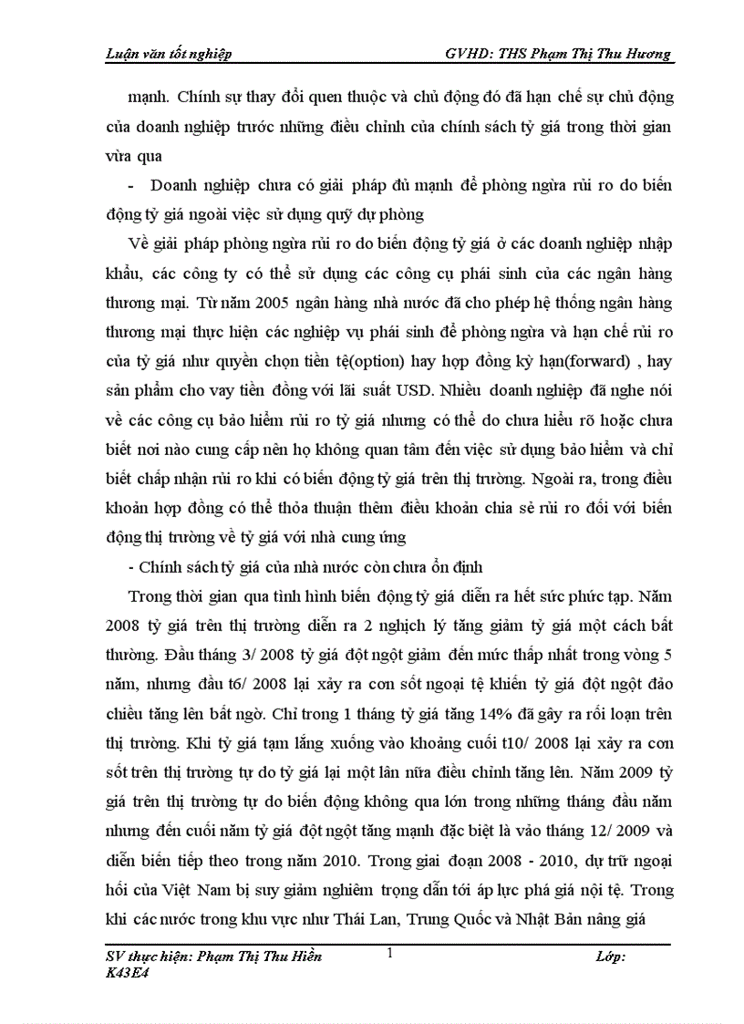 image for page Ảnh hưởng của biến động tỷ giá tới kinh doanh nhập khẩu màng BOPP của công ty TNHH Thương mại và Xuất nhập khẩu Thiên Bảo