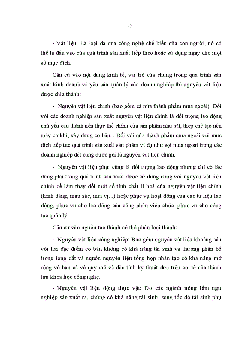 image for page Tổ chức hệ thống cung ứng nguyên vật liệu tại Công ty cổ phần Sông Đà 5