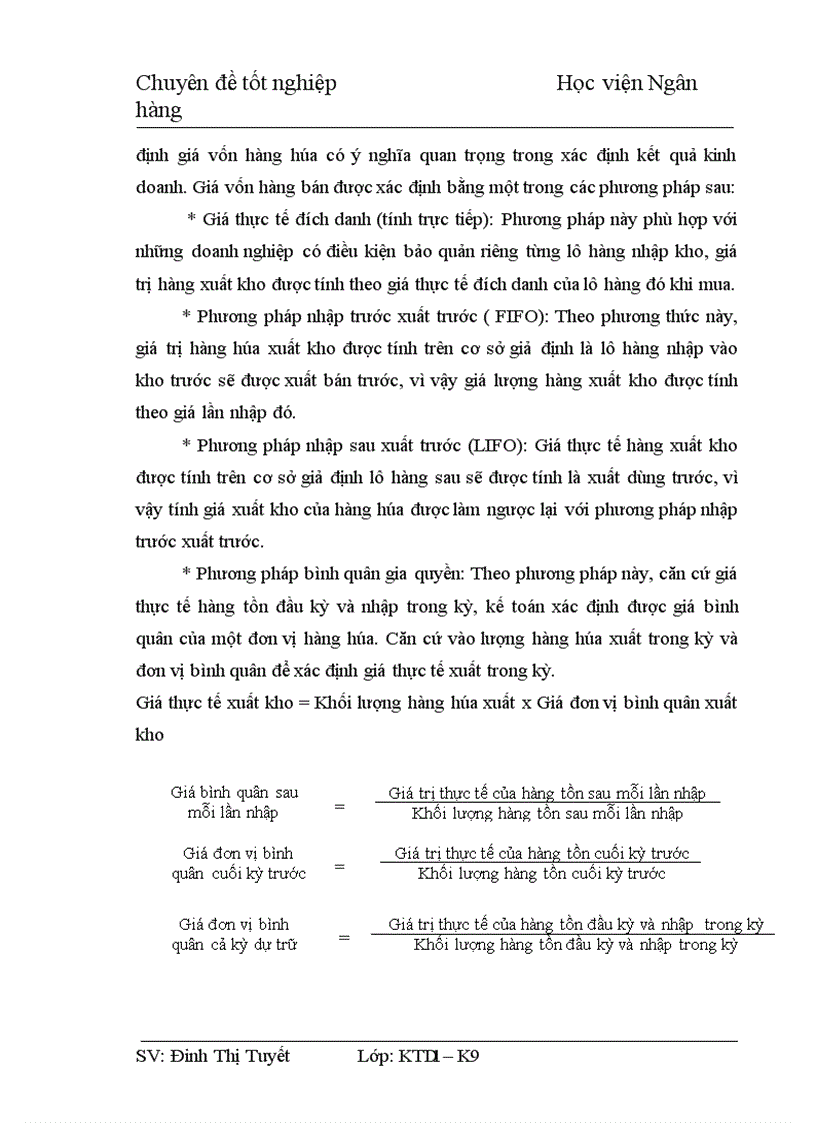 image for page Hoa n thiê n kê toa n ba n ha ng va xa c đi nh kê t qua kinh doanh ta i Công ty cô phâ n cơ khi va xây dư ng Tân Quang 1