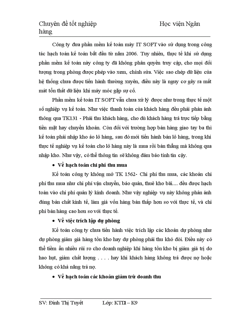 image for page Hoa n thiê n kê toa n ba n ha ng va xa c đi nh kê t qua kinh doanh ta i Công ty cô phâ n cơ khi va xây dư ng Tân Quang 1