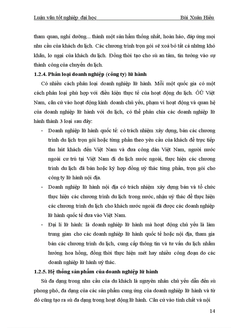 image for page Một số giải pháp nâng cao hiệu quả kinh doanh lữ hành ở Công ty TNHH Du lịch và Thương mại Hồng Phát