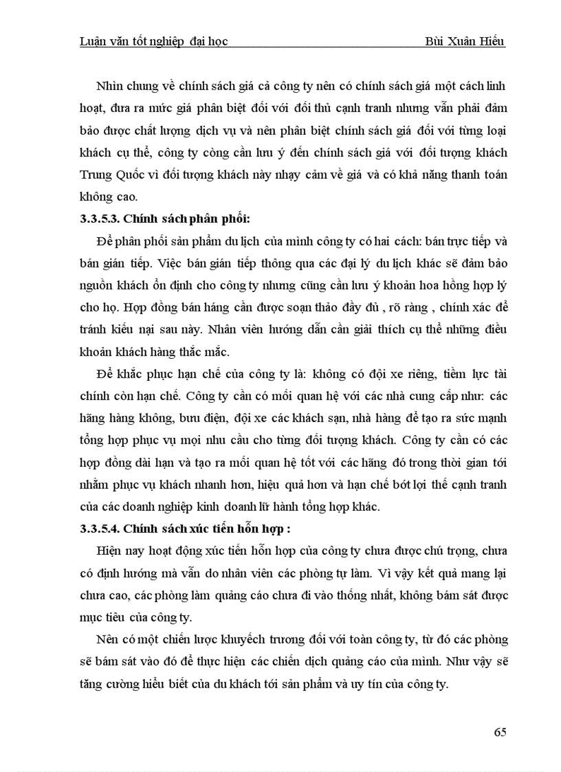 image for page Một số giải pháp nâng cao hiệu quả kinh doanh lữ hành ở Công ty TNHH Du lịch và Thương mại Hồng Phát
