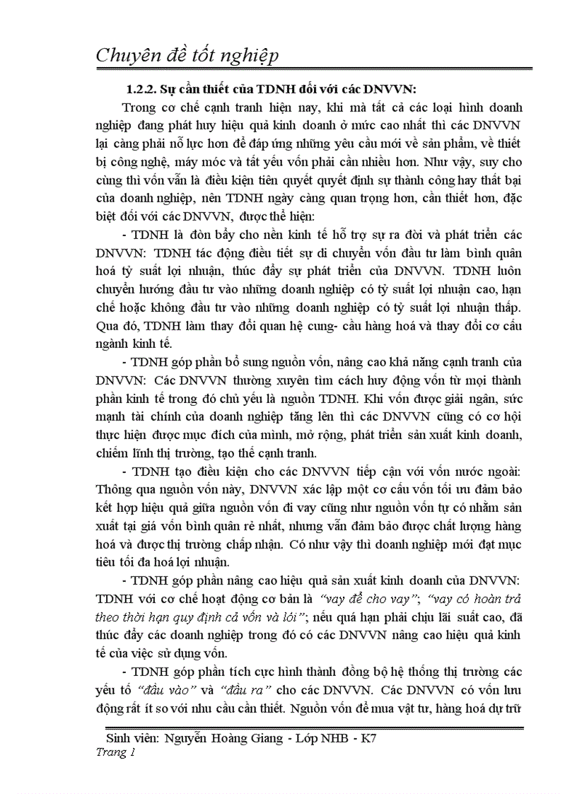 image for page Giải pháp nâng cao chất lượng tín dụng đối với doanh nghiệp vừa và nhỏ tại ngân hàng công thương khu vực Ba Đình thuộc ngân hàng TMCP công thương Việt Nam 1