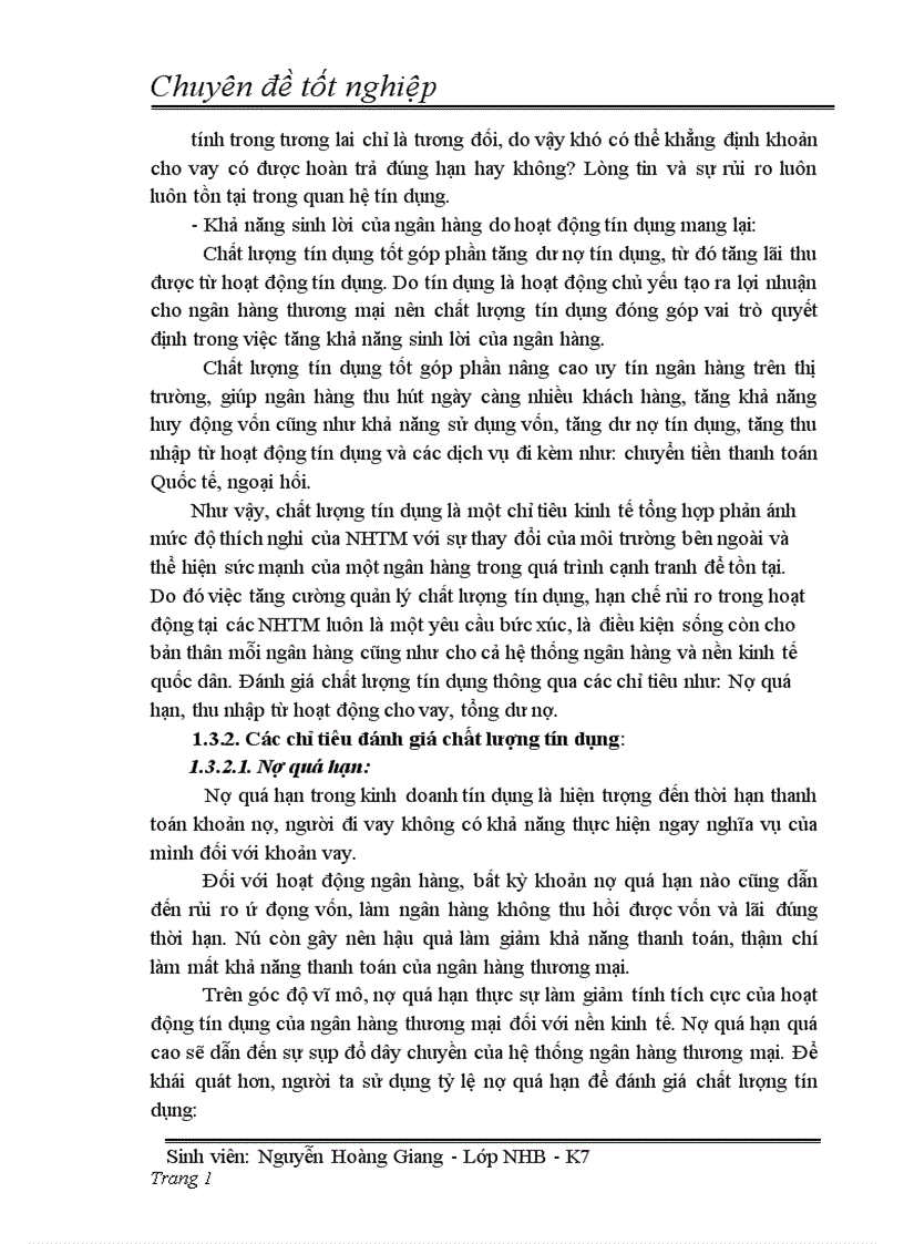 image for page Giải pháp nâng cao chất lượng tín dụng đối với doanh nghiệp vừa và nhỏ tại ngân hàng công thương khu vực Ba Đình thuộc ngân hàng TMCP công thương Việt Nam 1