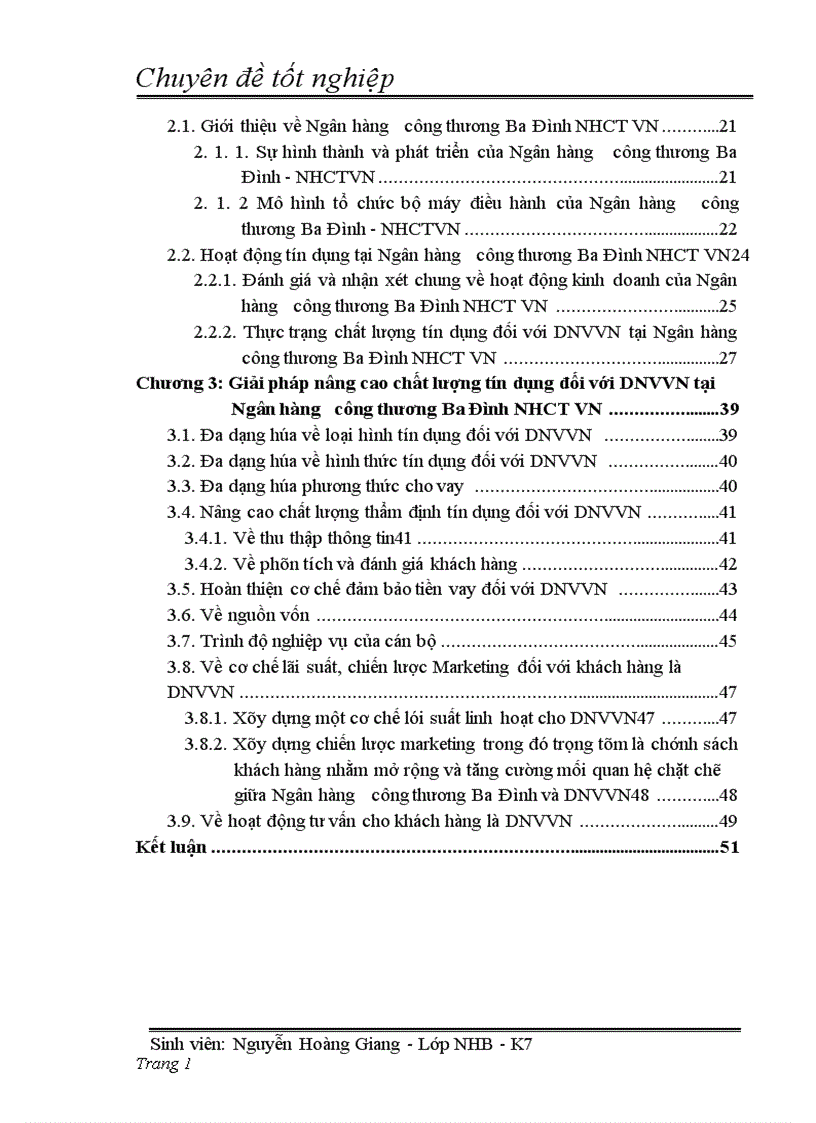 image for page Giải pháp nâng cao chất lượng tín dụng đối với doanh nghiệp vừa và nhỏ tại ngân hàng công thương khu vực Ba Đình thuộc ngân hàng TMCP công thương Việt Nam 1