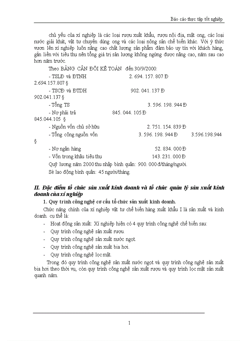 image for page Báo cáo thực tập tổng hợp tại Xí nghiệp vật tư chế biến hàng xuất khẩu I 1