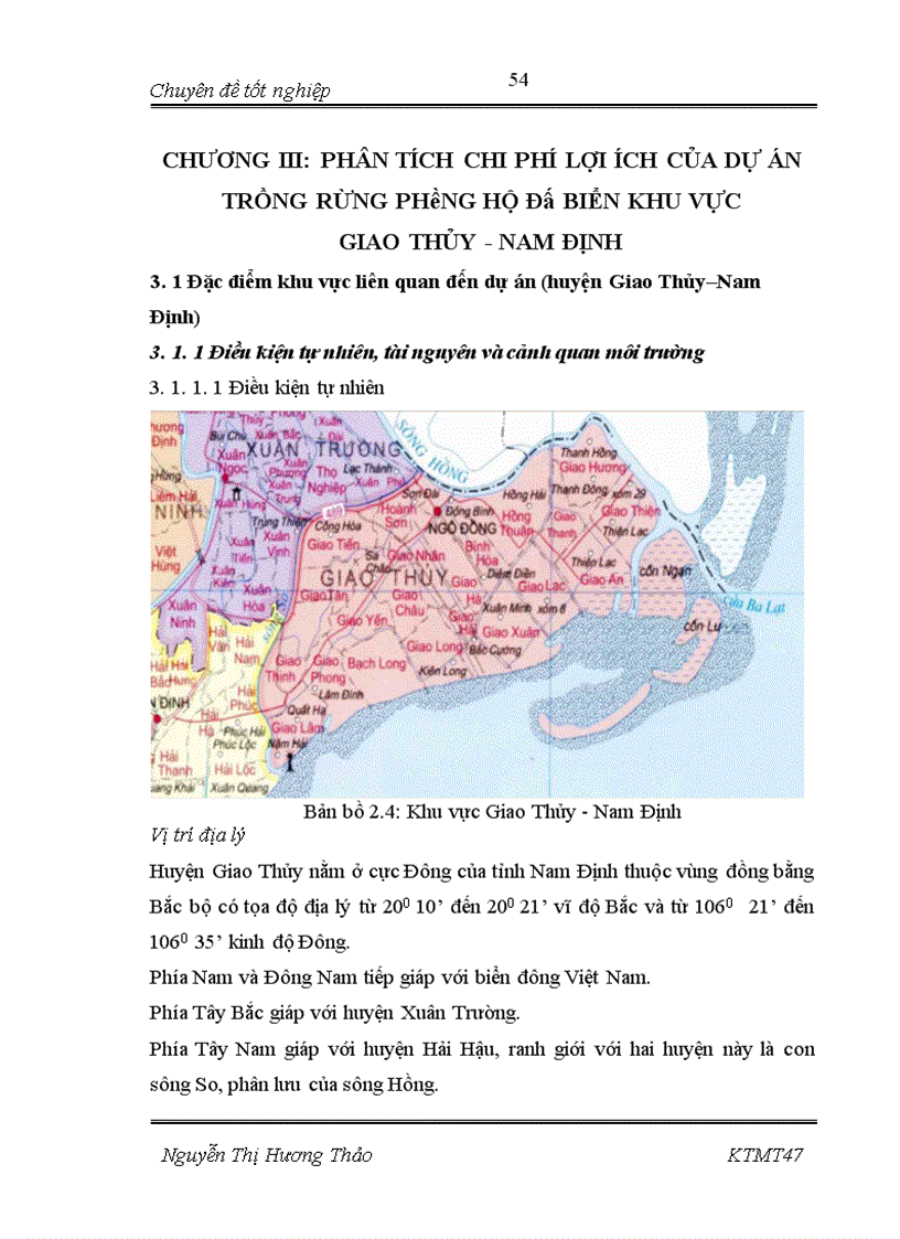 image for page Áp dụng phương pháp cba đánh giá hiệu quả dự án trồng rừng ngập mặn phòng hộ đê biển khu vực Giao Thủy Nam Định 1