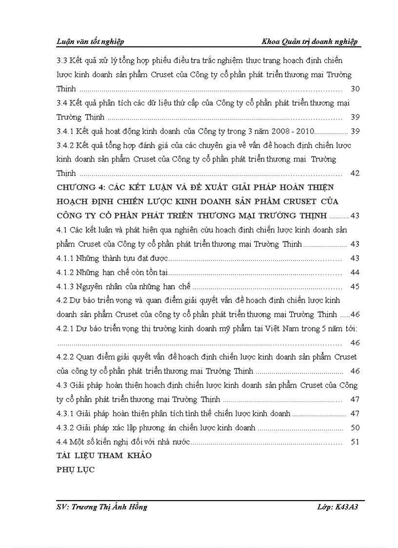 image for page Hoạch định chiến lược kinh doanh của Công ty cổ phần phát triển thương mại Trường Thịnh 1