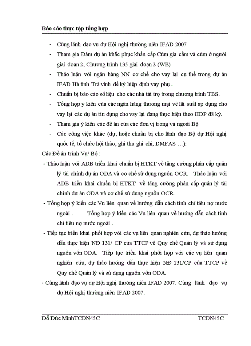 image for page Báo cáo thực tập tổng hợp của Bộ Tài chính