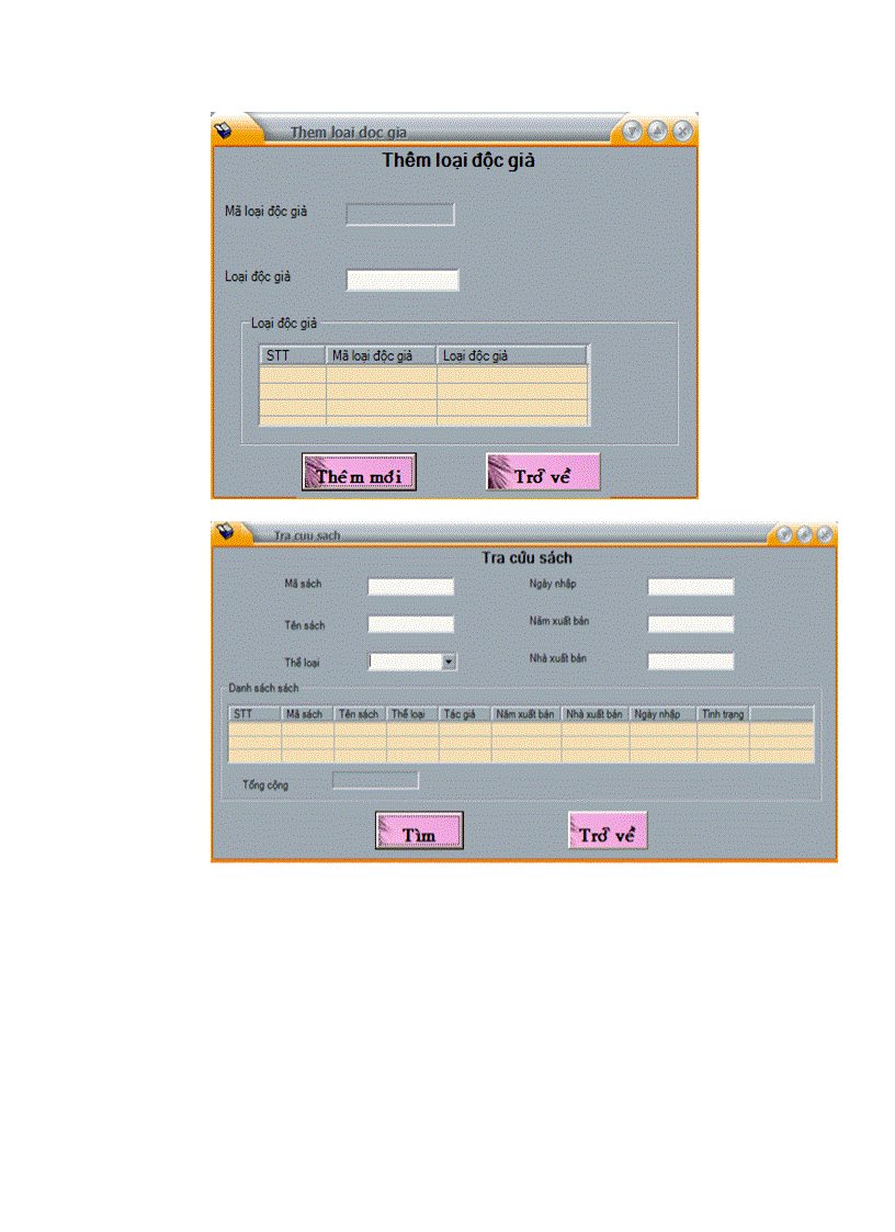 image for page Phân tích thiết kế phần mềm quản lý thư viện 1