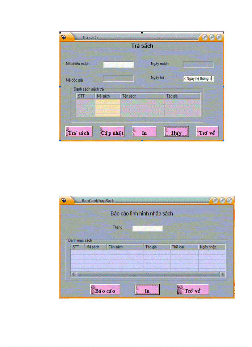 image for page Phân tích thiết kế phần mềm quản lý thư viện 1