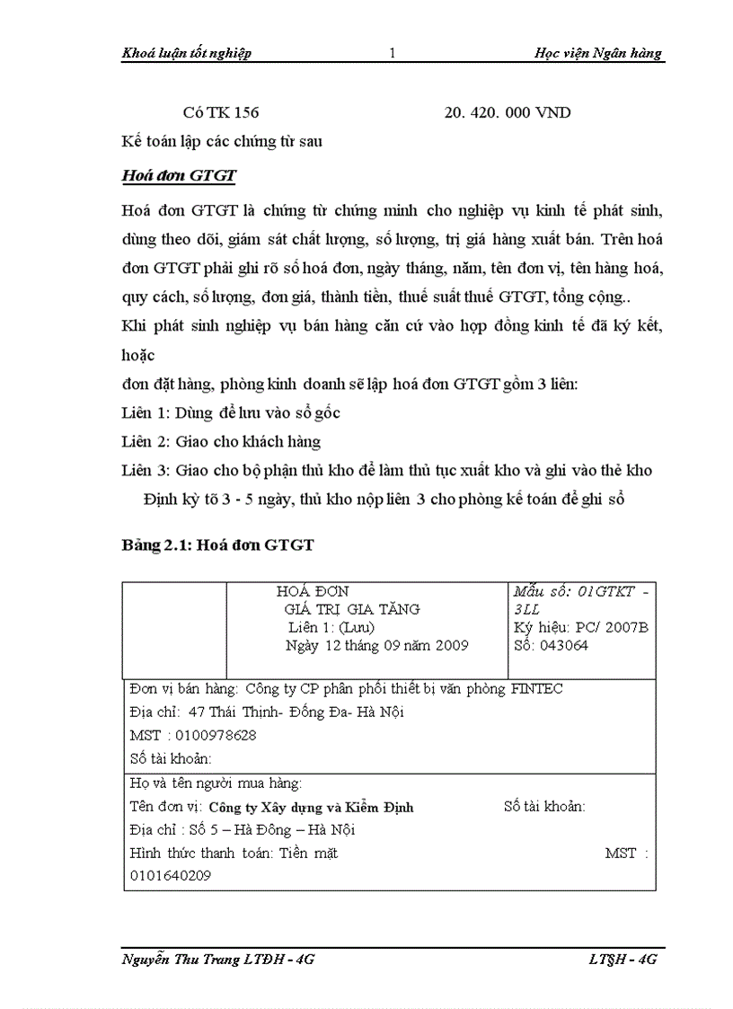 image for page Hoàn thiện Kế toán bán hàng và xác định kết quả bán hàng tại Công ty Cổ Phần Phân phối thiết bị văn phòng FINTEC