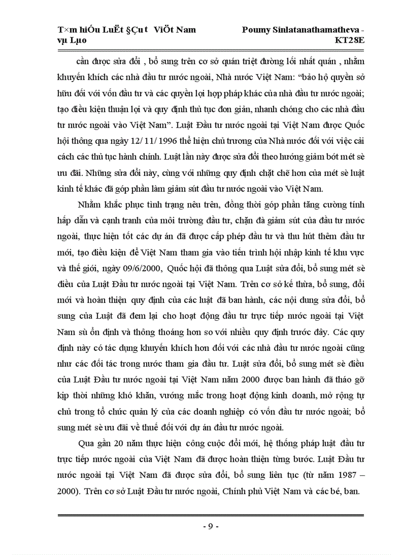 image for page Tìm hiểu pháp luật đầu tư của Việt Nam trong sự so sánh với pháp luật đầu tư của Lào 1