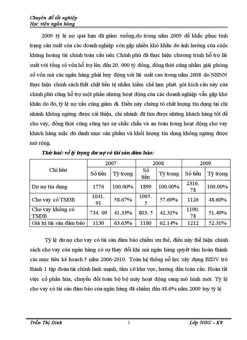 image for page Giải pháp nâng cao chất lượng tín dụng tại Ngân hàng Đầu tư và phát triển chi nhánh Cầu Giấy