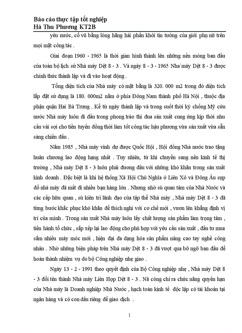 image for page Tổ chức kế toán Nguyên vật liệu tại Công ty Dệt 8 3 1