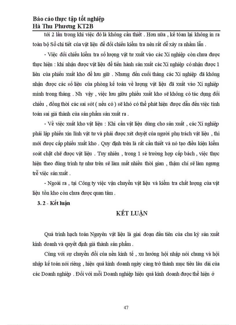 image for page Tổ chức kế toán Nguyên vật liệu tại Công ty Dệt 8 3 1