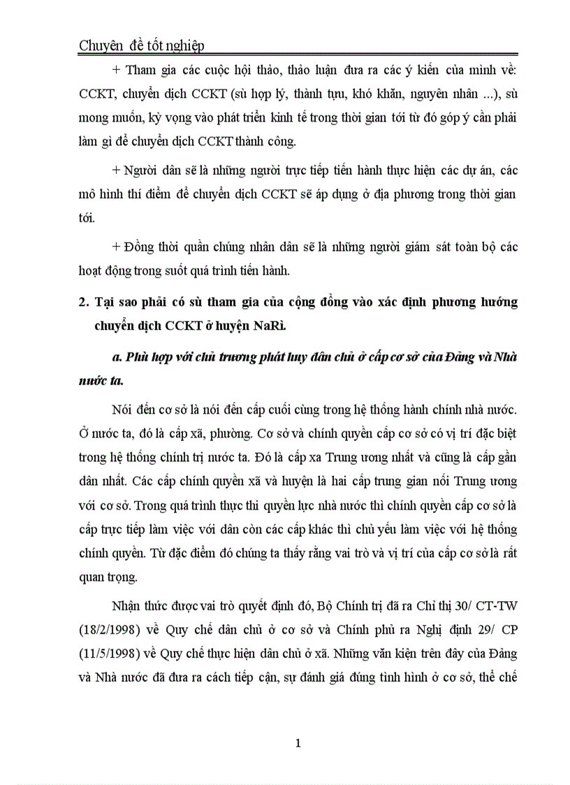 image for page Thu hút sự tham gia của cộng đồng vào việc xác định phương hướng chuyển dịch CCKT của huyện NaRì tỉnh Bắc Kạn 1