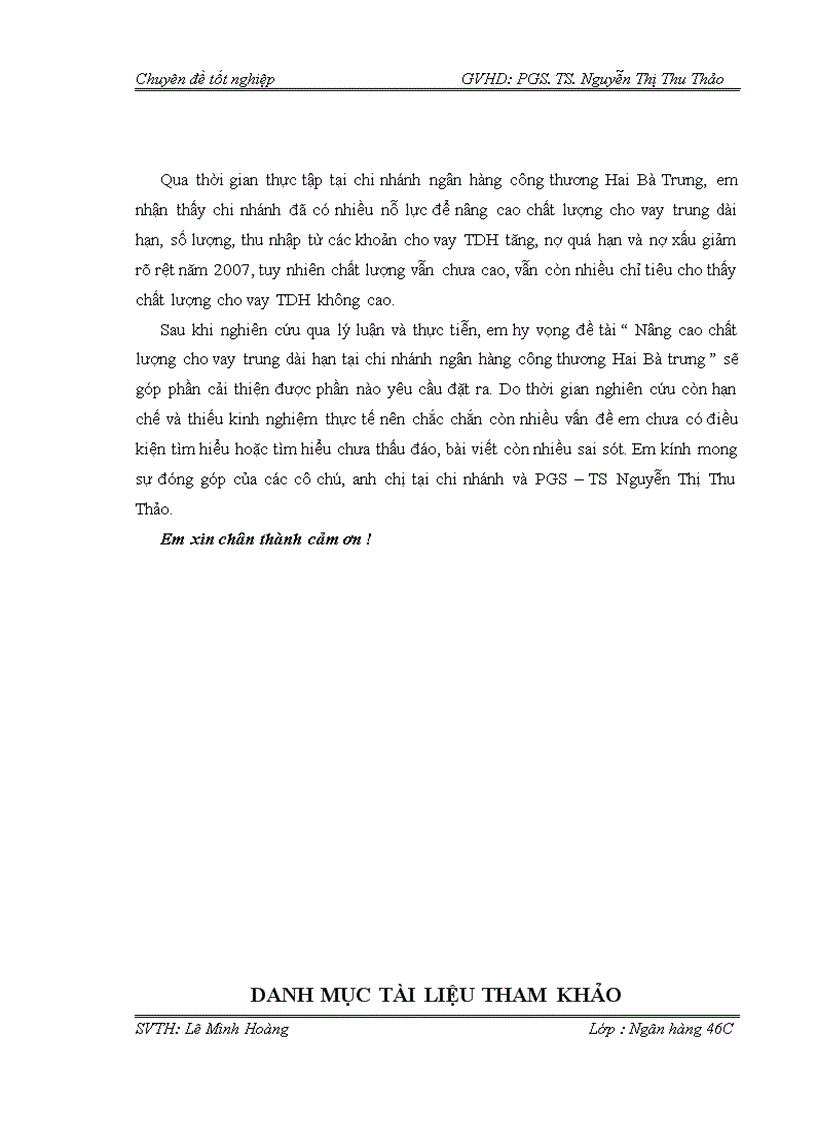 image for page Giải pháp nâng cao chất lượng cho vay trung dài hạn tại chi nhánh ngân hàng công thương Hai Bà Trưng 1