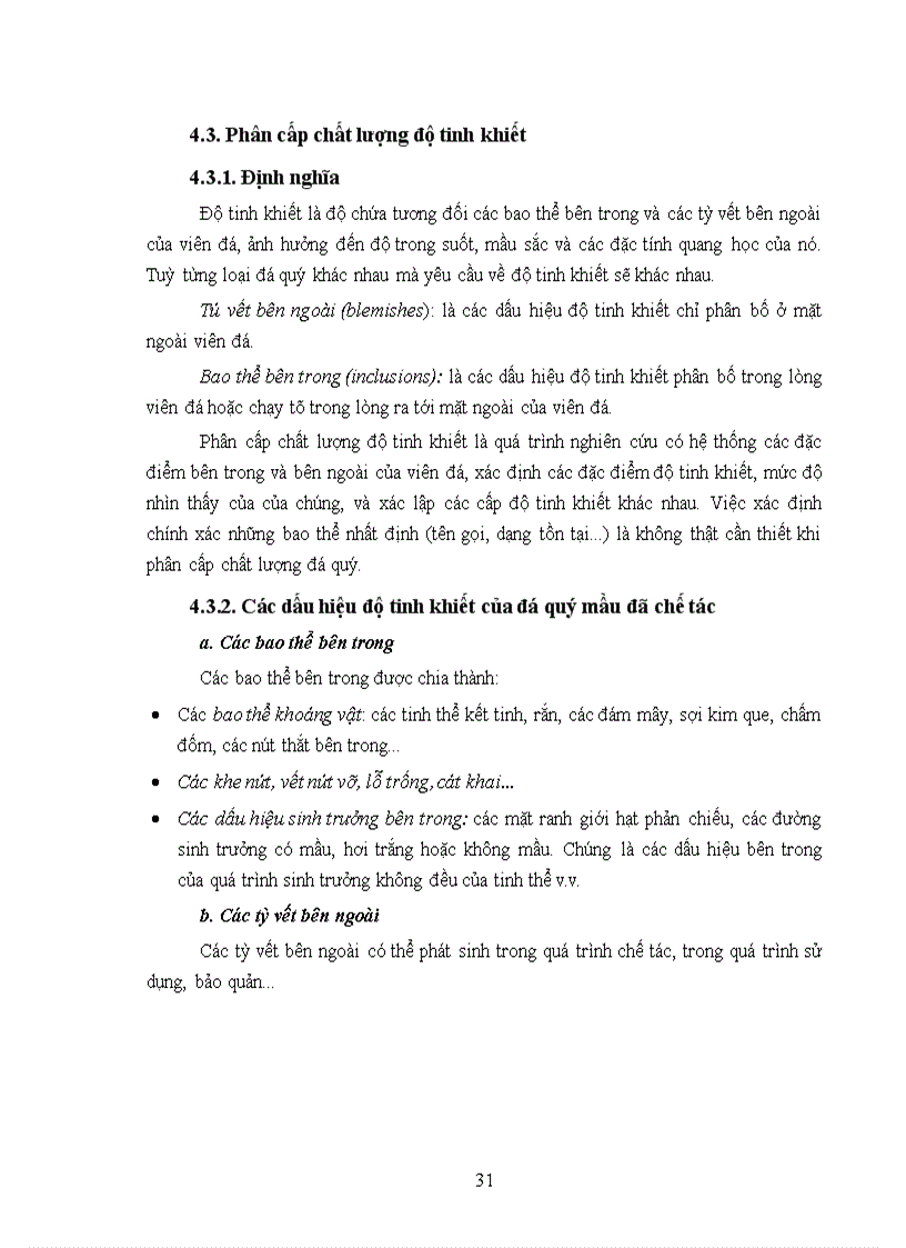 image for page Một số đặc điểm chất lượng và hệ thống phân loại chất lượng ruby saphia Việt Nam