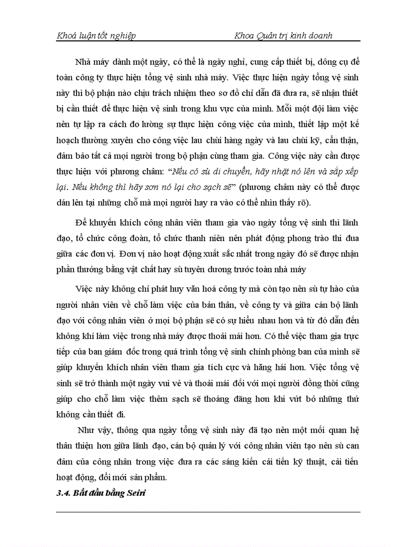 image for page Triển khai chương trình 5S NGhiên cứu tình huống tại Công ty cổ phần Thiết bị Bưu điện Nhà máy 2
