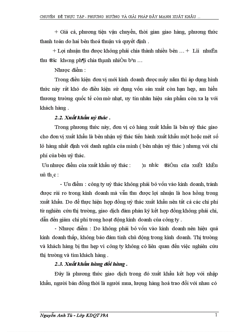 image for page Phương hướng và giải pháp nhằm đẩy mạnh hoạt động xuất khẩu chè tại Tổng Công Ty chè Việt Nam