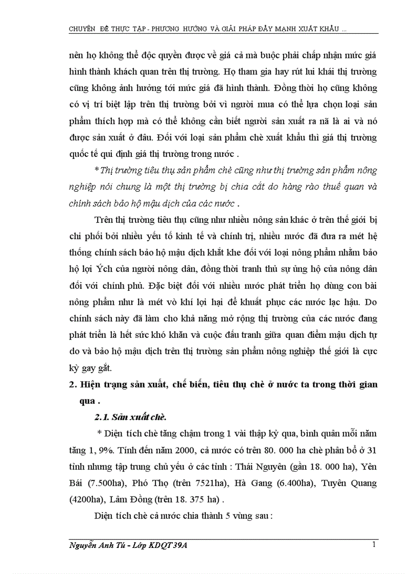 image for page Phương hướng và giải pháp nhằm đẩy mạnh hoạt động xuất khẩu chè tại Tổng Công Ty chè Việt Nam