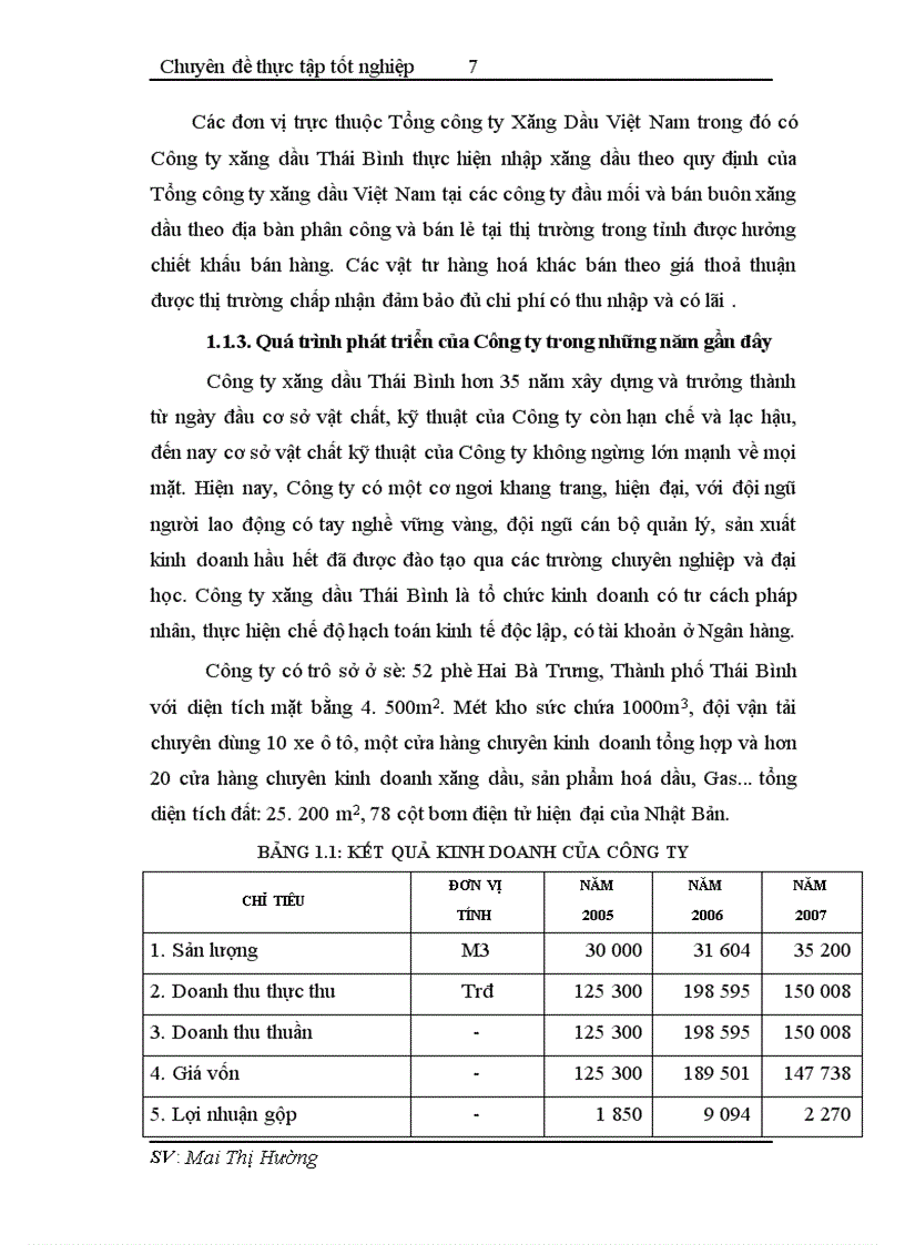 image for page Hoàn thiện công tác hạch toán tiêu thụ và xác định kết quả tiêu thụ tại Công ty xăng dầu Thái Bình 1