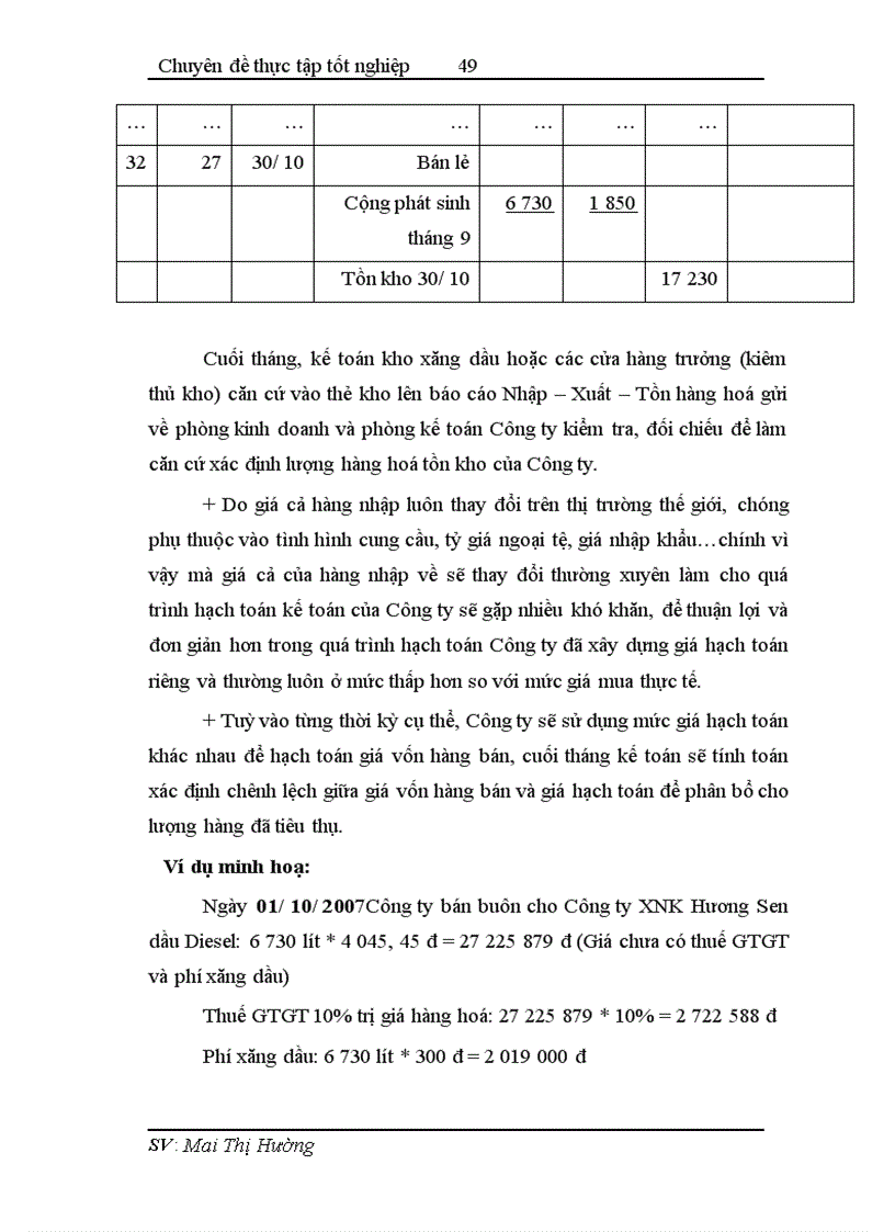 image for page Hoàn thiện công tác hạch toán tiêu thụ và xác định kết quả tiêu thụ tại Công ty xăng dầu Thái Bình 1
