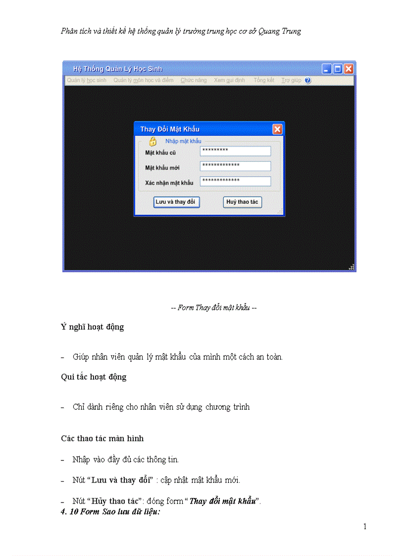 image for page Phân tích và thiết kế hệ thống quản lý trường trung học cơ sở Quang Trung 1