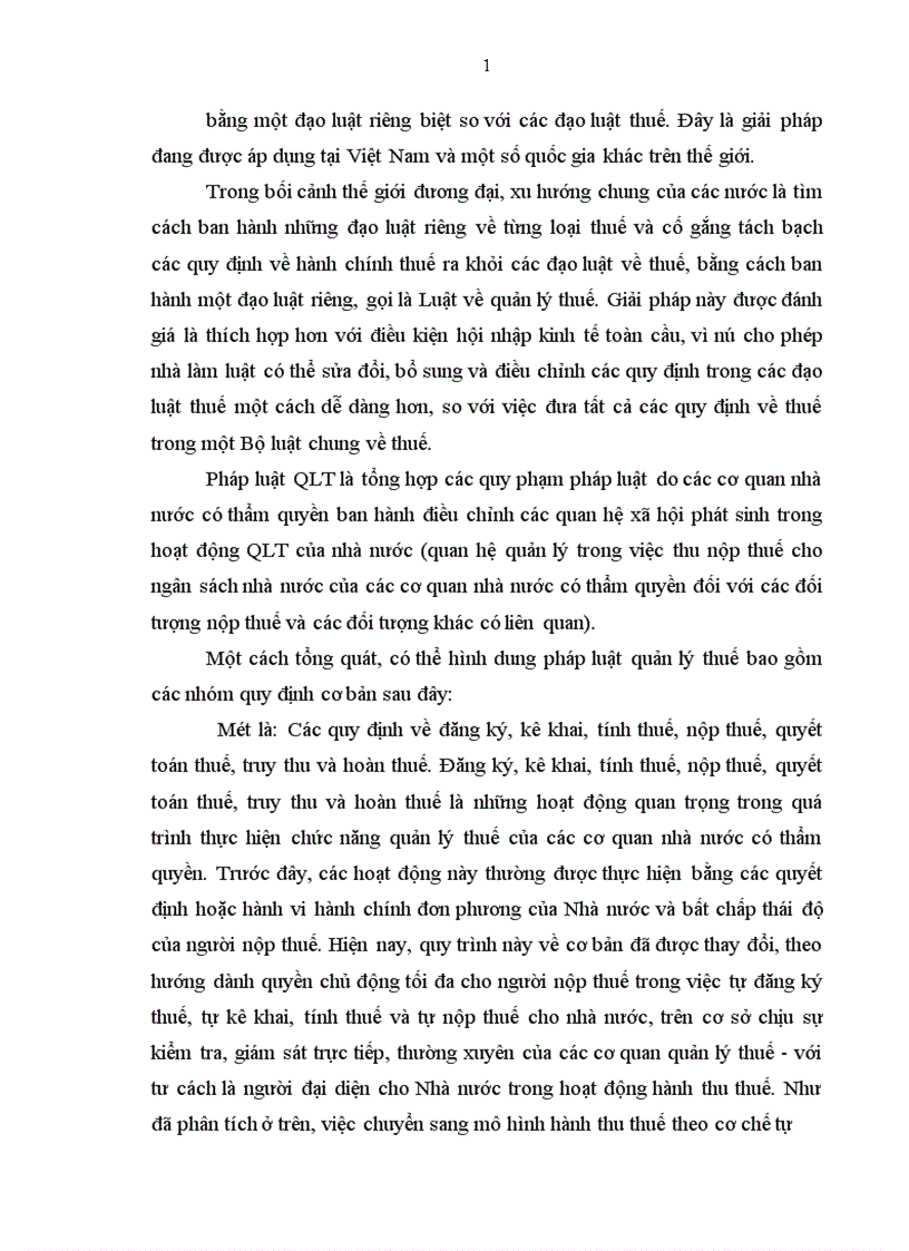 image for page Pháp luật quản lý thuế ở Việt Nam Thực trạng và hướng hoàn thiện 1