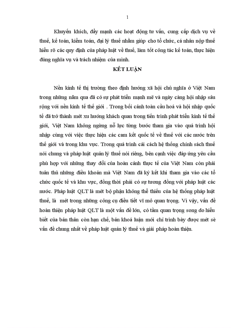 image for page Pháp luật quản lý thuế ở Việt Nam Thực trạng và hướng hoàn thiện 1