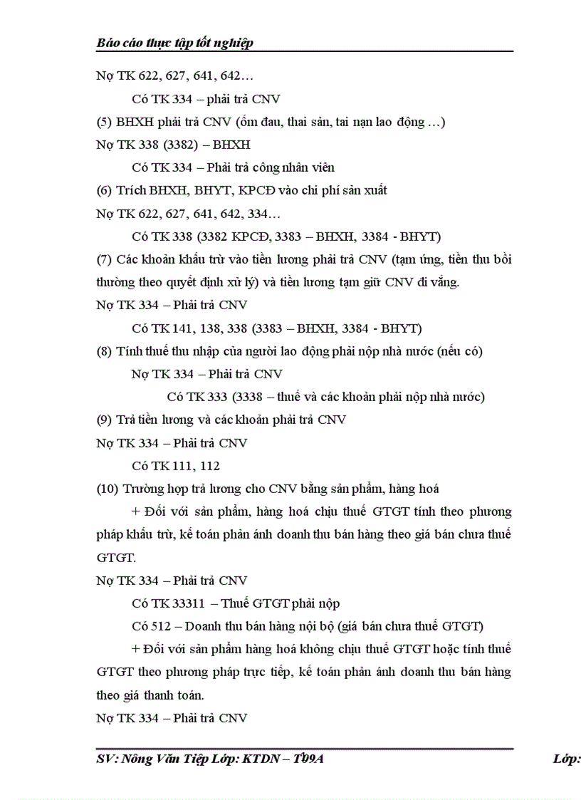 image for page Kế toán tiền lương và các khoản trích theo tiền lương tại Công ty TNHH Một thành viên Lâm Ngọc 1