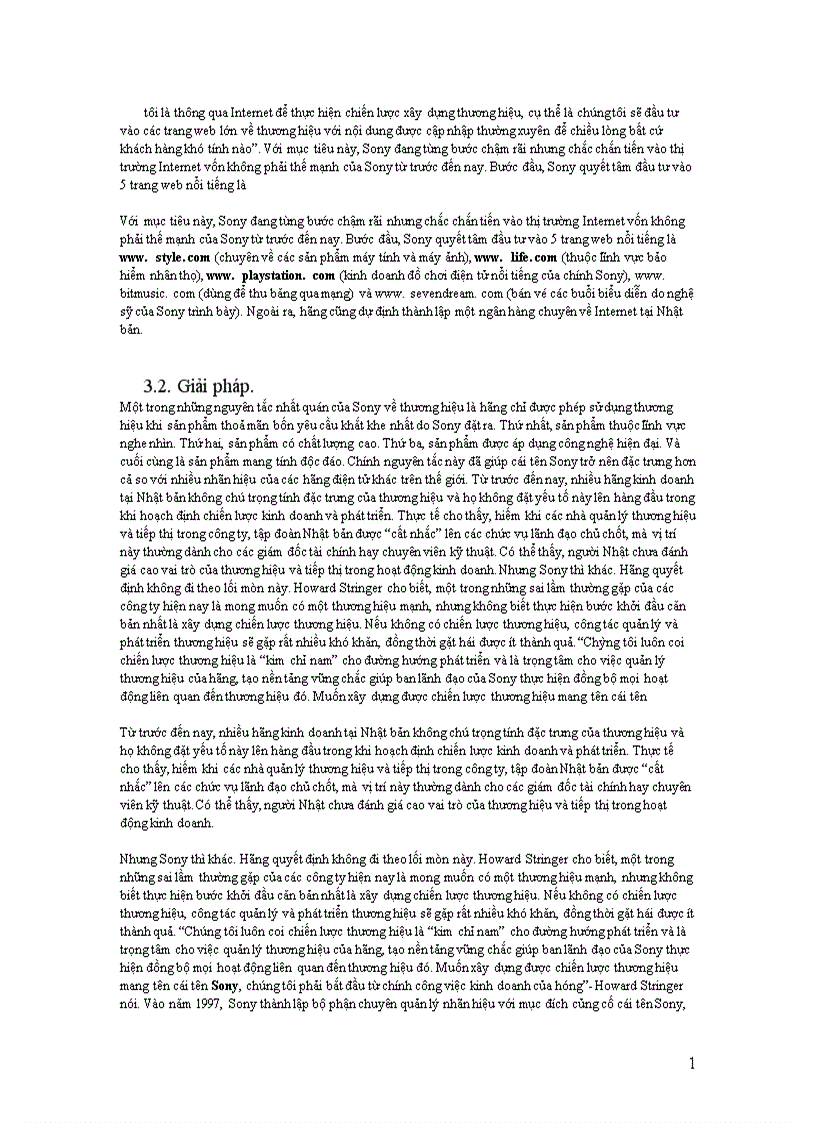 image for page Thương hiệu yếu tố đảm bảo sự phát triển bền vững của tập đoàn sony trong cạnh tranh hội nhập