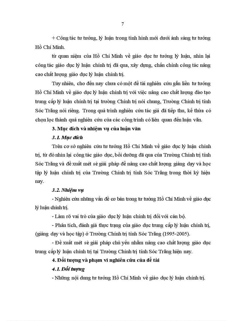 image for page Tư tưởng Hồ Chí Minh về giáo dục lý luận chính trị với việc nâng cao chất lượng đào tạo trung cấp lý luận chính trị ở Trường Chính trị tỉnh Sóc Trăng 1