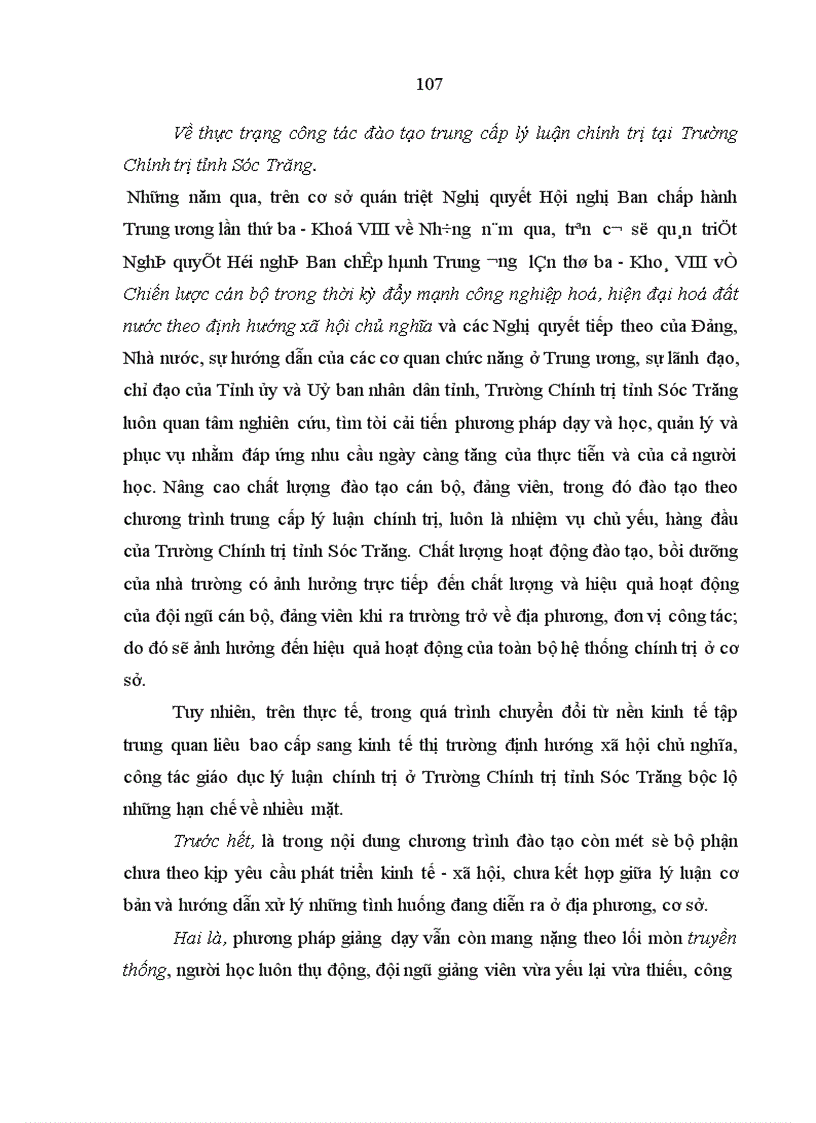 image for page Tư tưởng Hồ Chí Minh về giáo dục lý luận chính trị với việc nâng cao chất lượng đào tạo trung cấp lý luận chính trị ở Trường Chính trị tỉnh Sóc Trăng 1