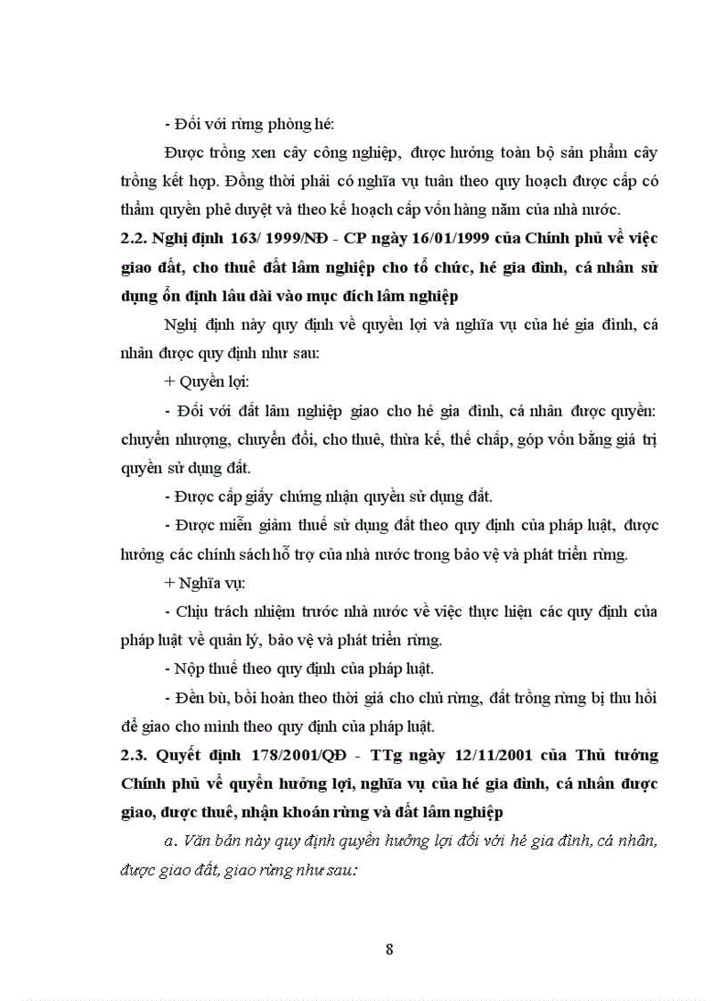 image for page Đánh giá thực trạng triển khai chính sách hưởng lợi theo Quyết định 178 2001 QĐ TTg về quyền hưởng lợi nghĩa vụ của hộ gia đình cá nhân được giao được thuê nhận khoán rừng và đất lâm nghiệp tại huyện Đoan Hùng Phú Thọ 1