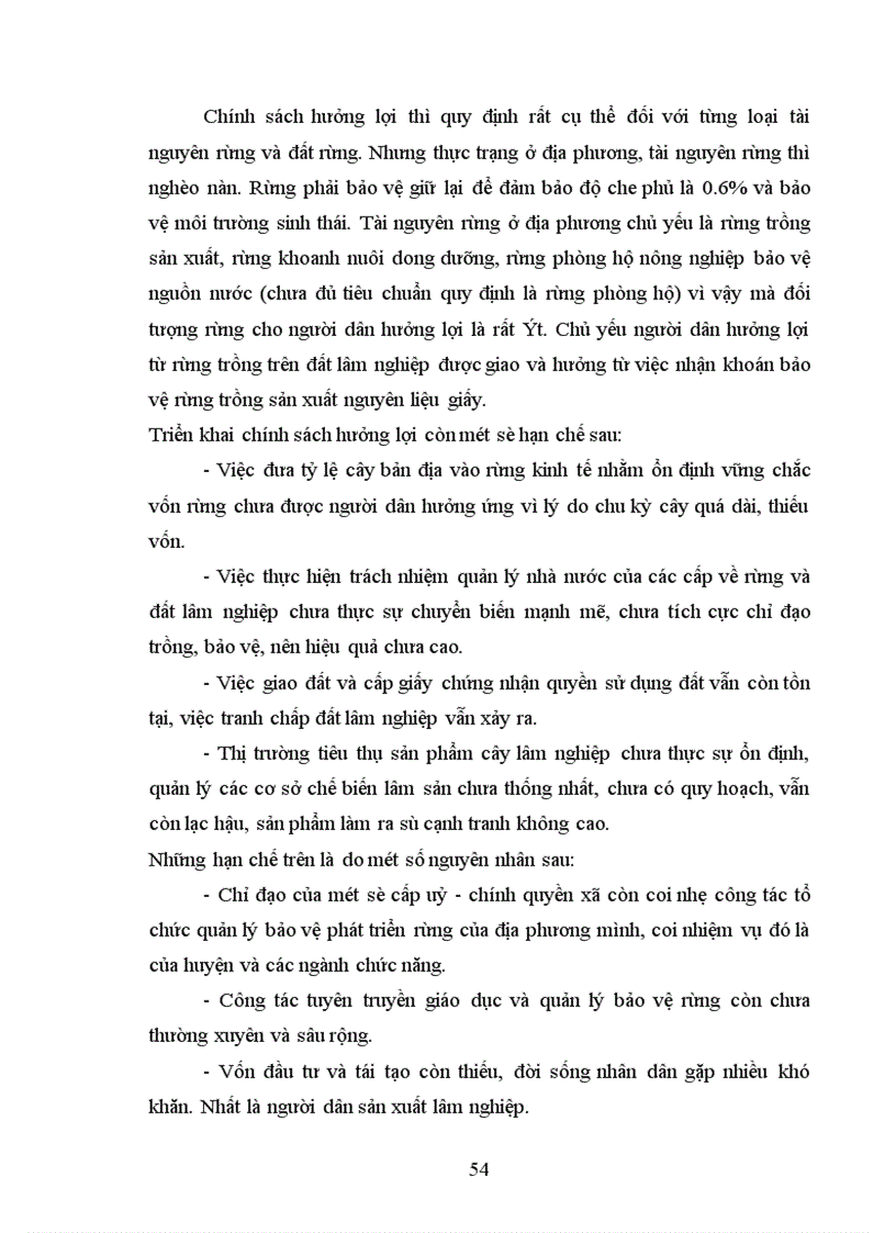 image for page Đánh giá thực trạng triển khai chính sách hưởng lợi theo Quyết định 178 2001 QĐ TTg về quyền hưởng lợi nghĩa vụ của hộ gia đình cá nhân được giao được thuê nhận khoán rừng và đất lâm nghiệp tại huyện Đoan Hùng Phú Thọ 1