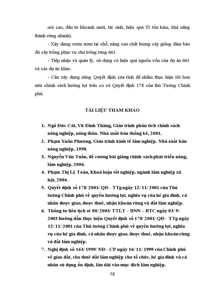 image for page Đánh giá thực trạng triển khai chính sách hưởng lợi theo Quyết định 178 2001 QĐ TTg về quyền hưởng lợi nghĩa vụ của hộ gia đình cá nhân được giao được thuê nhận khoán rừng và đất lâm nghiệp tại huyện Đoan Hùng Phú Thọ 1