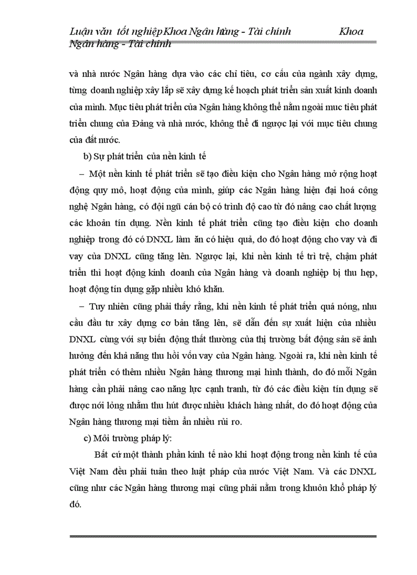 image for page Nâng cao chất lượng tín dụng đối với các DNXL tại Chi nhánh NHCT Ba Đình 1