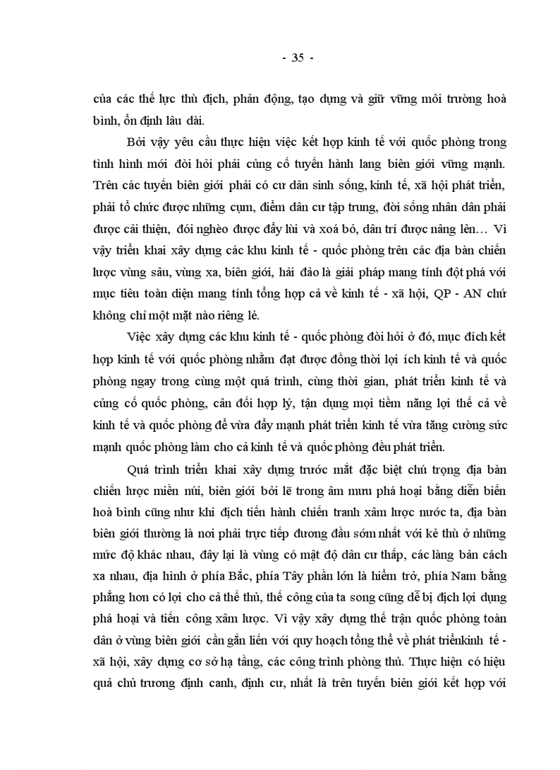 image for page Khu kinh tế Quốc phòng trên địa bàn Tây Bắc nước ta hiện nay 1