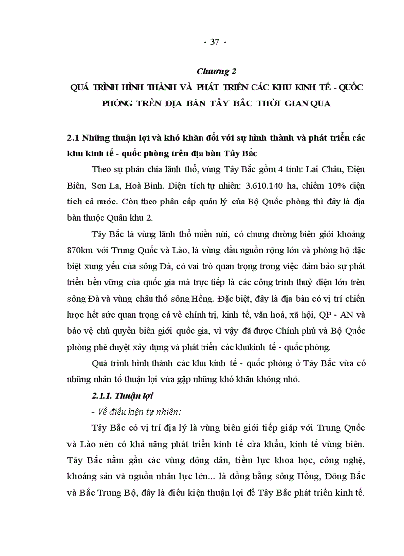 image for page Khu kinh tế Quốc phòng trên địa bàn Tây Bắc nước ta hiện nay 1