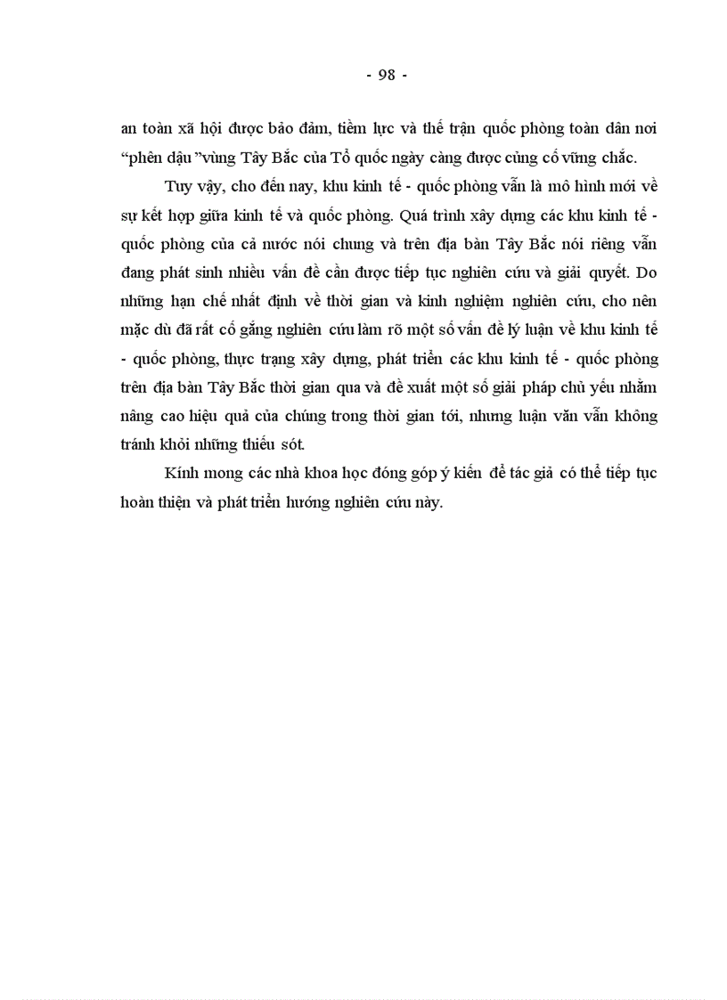 image for page Khu kinh tế Quốc phòng trên địa bàn Tây Bắc nước ta hiện nay 1