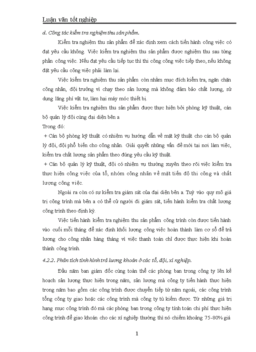 image for page Những giải pháp nhằm cải tiến các hình thức trả lương tại Công ty Xây dựng lắp máy điện nước Hà nội 1